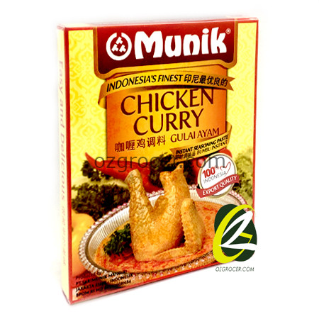 MUNIK Bumbu  Gulai Ayam Indonesian Instant Spices  for 